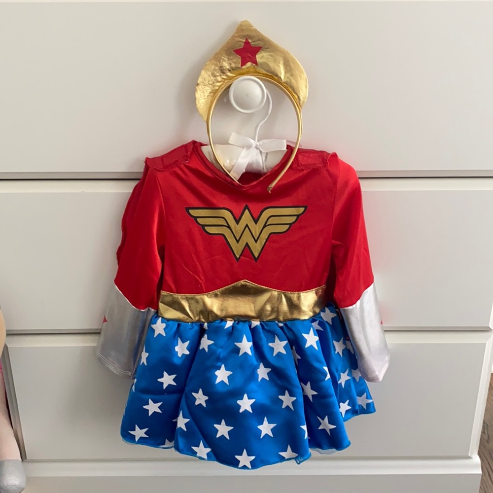 Adorable infant  wonder woman costume